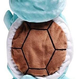 Dog Cat Halloween Costumes - Pet Turtle Cosplay Clothes, Adorable Flannel Tortoise Puppy Pajama Outfit, Soft Velvet Christmas Doggie Hoodies, Funny Fleece Sweater